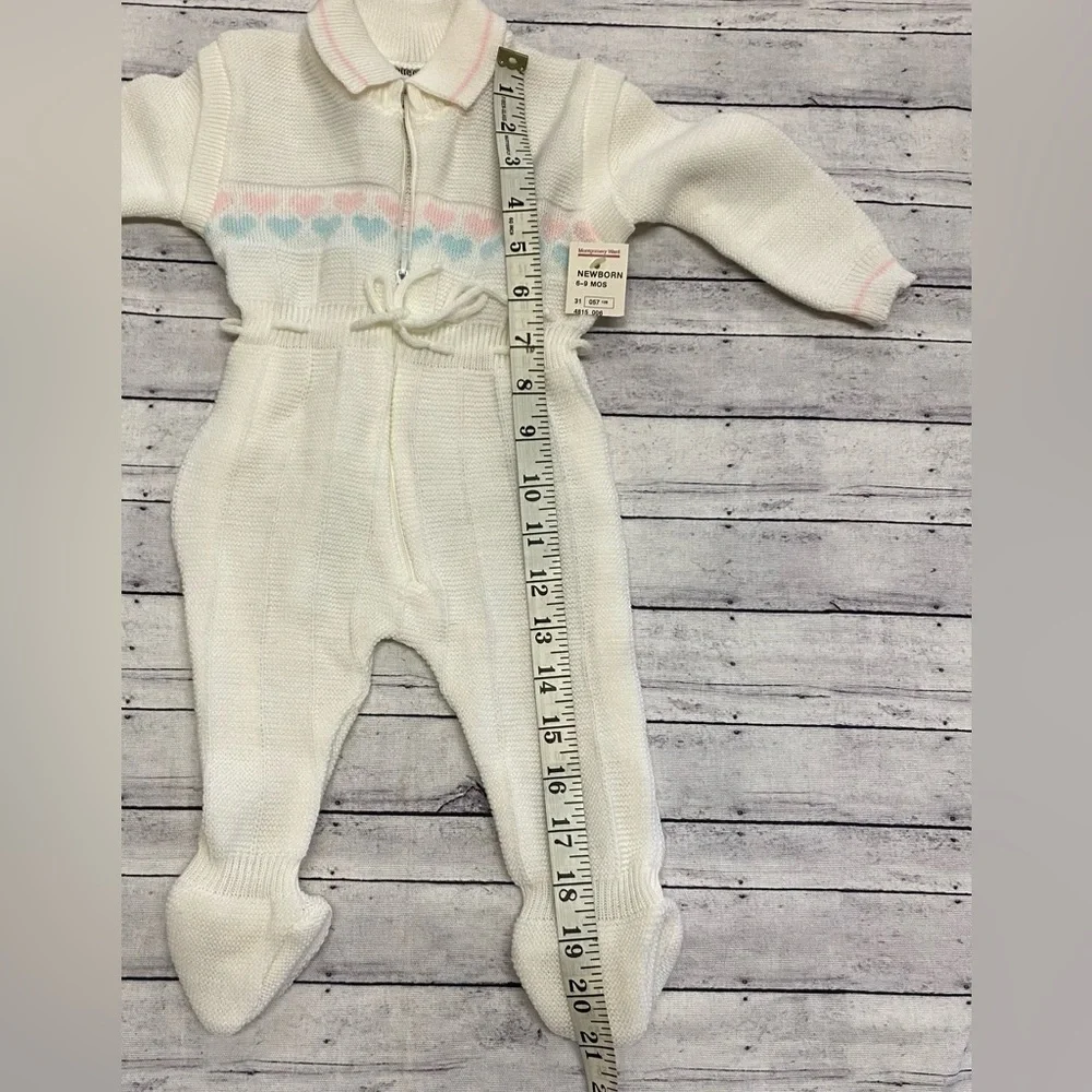 Vintage Boy‎ Girl 1 piece Outfit Footies